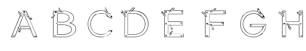 Maternellecolor Graphisme font preview